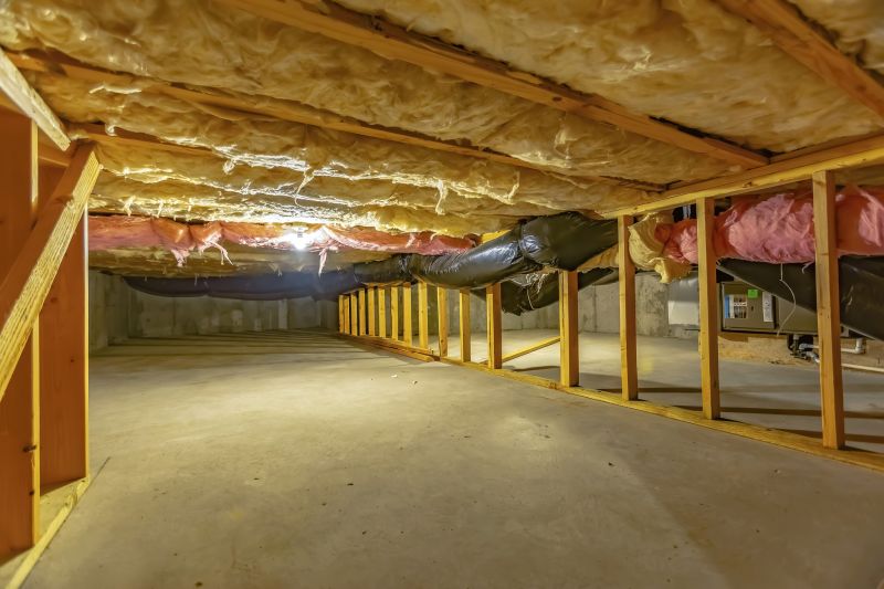 Sealed Crawlspace with Insulation